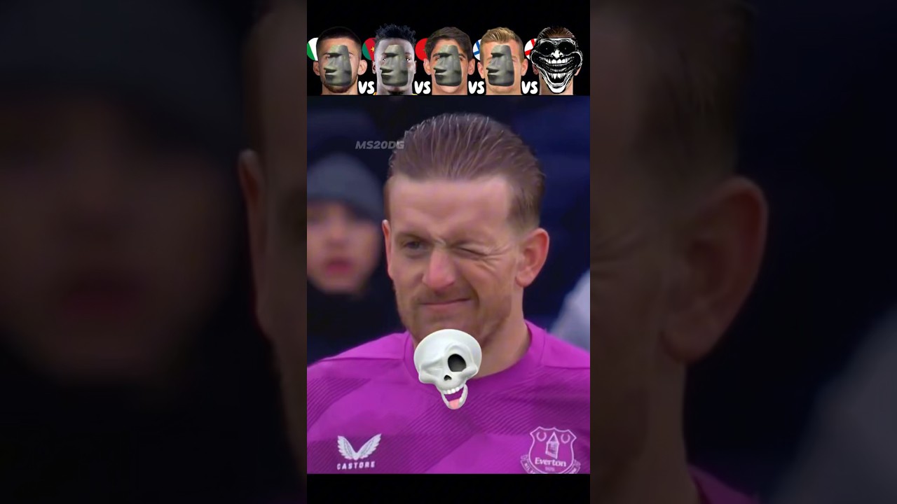 Vicario VS Onana VS Y.Bounou VS Hradecky VS Pickford 🥶🧠 Destroyed Haaland Challenge