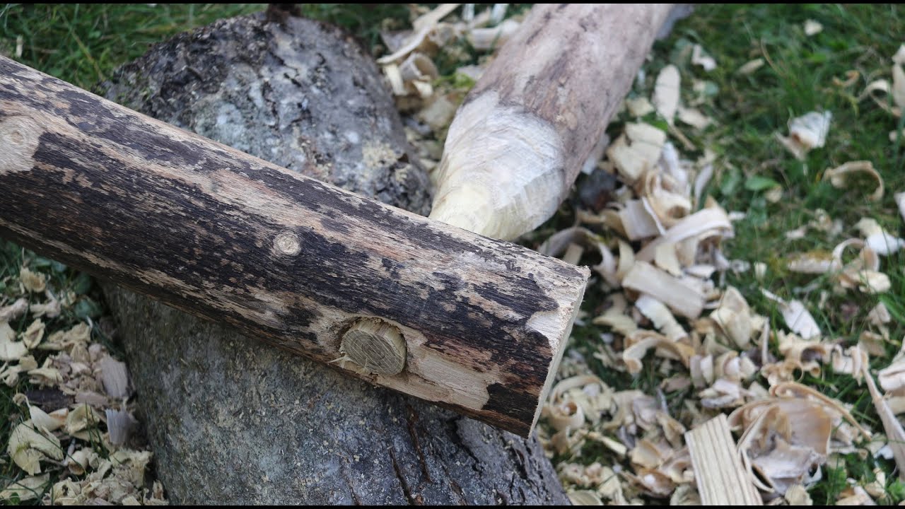 Les assemblages de bois #1 ( la mortaise à tenon rond )
