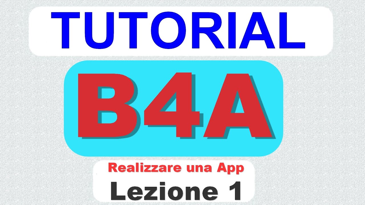 Realizziamo una app con b4a android, SoundBoard per smartphones Android