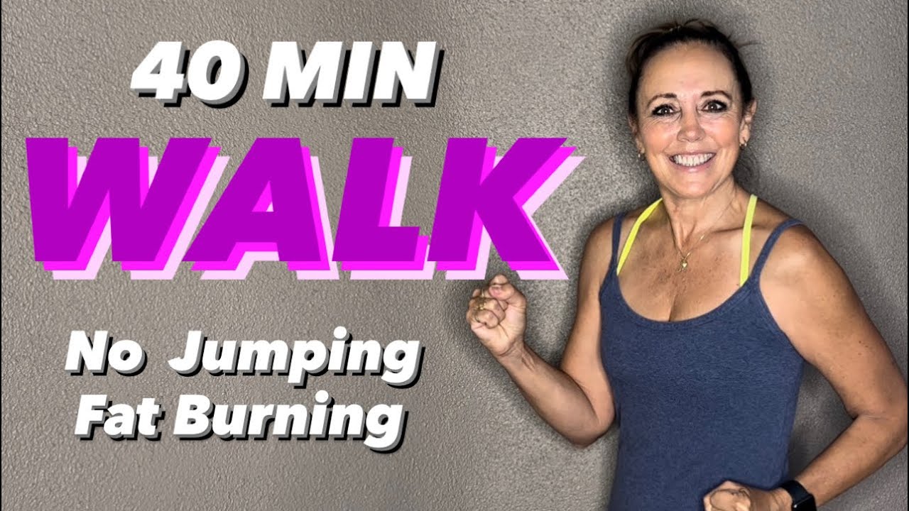 40 Min AT HOME WALKING WORKOUT FOR WEIGHT LOSS | Michelle Wilson Workouts