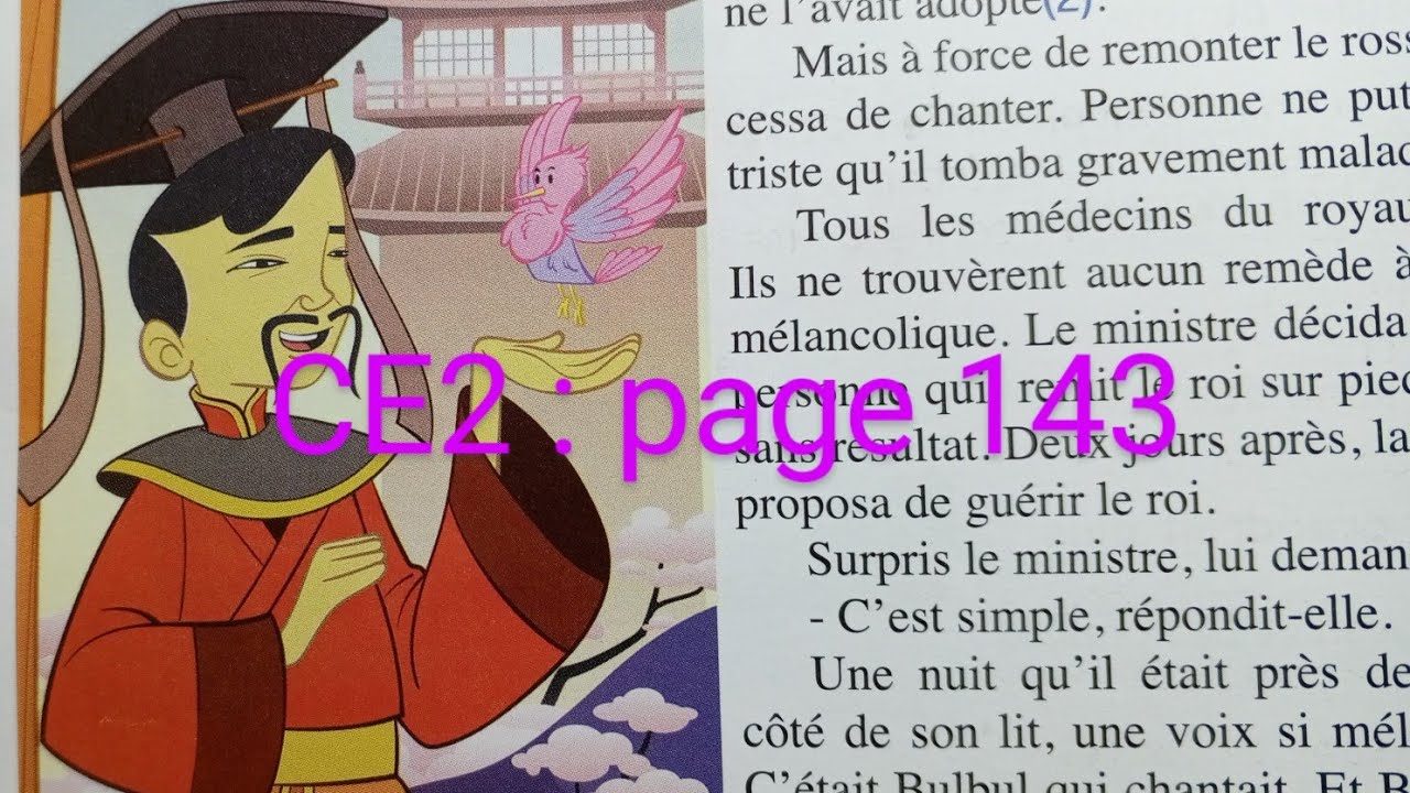 CE2 : lecture (suite) Le rossignol de l' Empereur page 143 Le trésor des mots