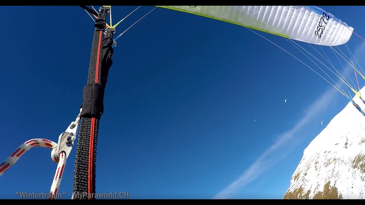 Wintertraum - Winterflug zur Drusenfluh mit OMEGA X-Alps