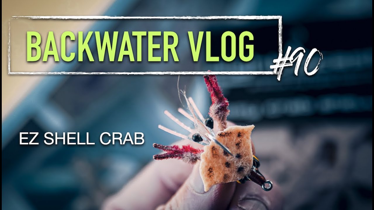 Sight Cast Fishing EZ Crab Shell Tutorial: BACKWATER VLOG #90