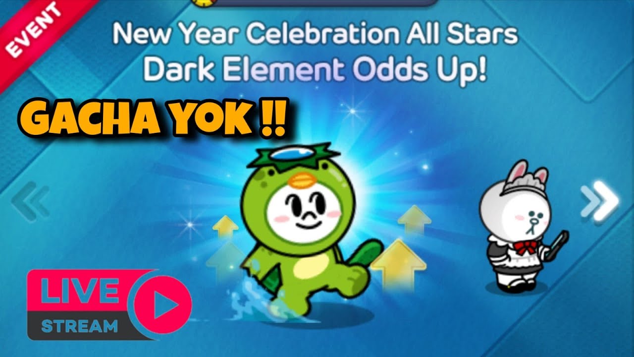 GACHA Odds Up For Dark Element Rangers Januari 2026 !! LINE RANGERS
