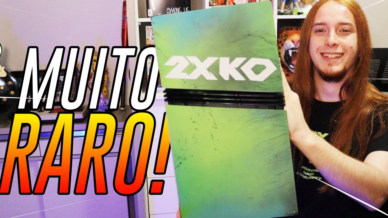EU GANHEI UM PS5 PRO EDIÇÃO LIMITADA DE COLEÇÃO DO 2XKO!
