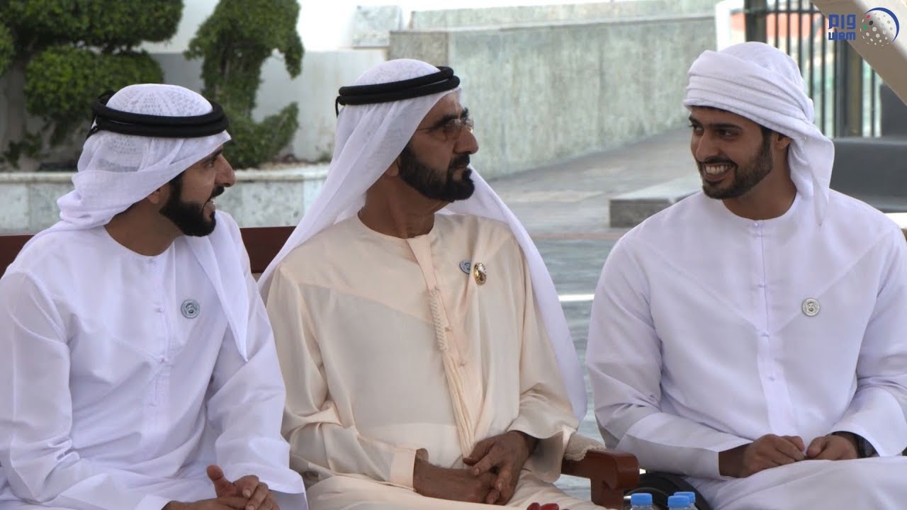محمد بن راشد ومحمد بن زايد يهنئان زايد بن حمدان بسلامة الوصول