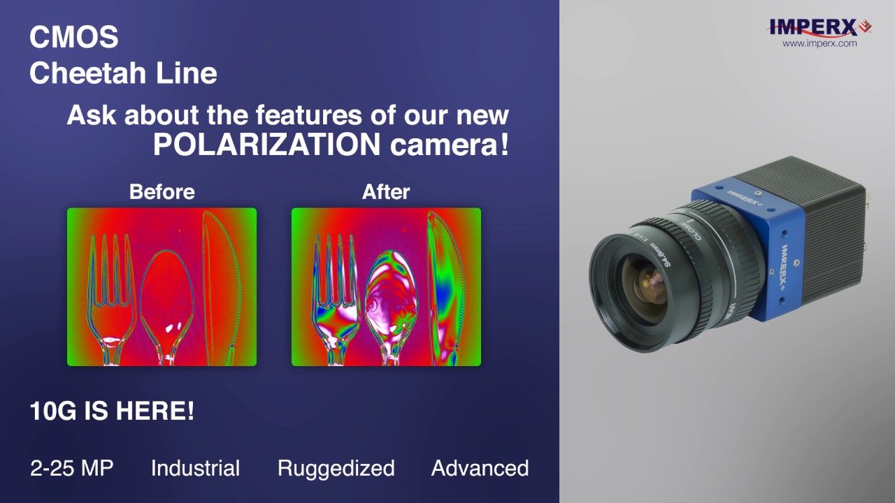 Imperx CMOS Cheetah: UNMATCHED Versatility