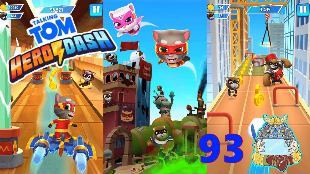 My Talking Tom Hero Dash, Dash 93