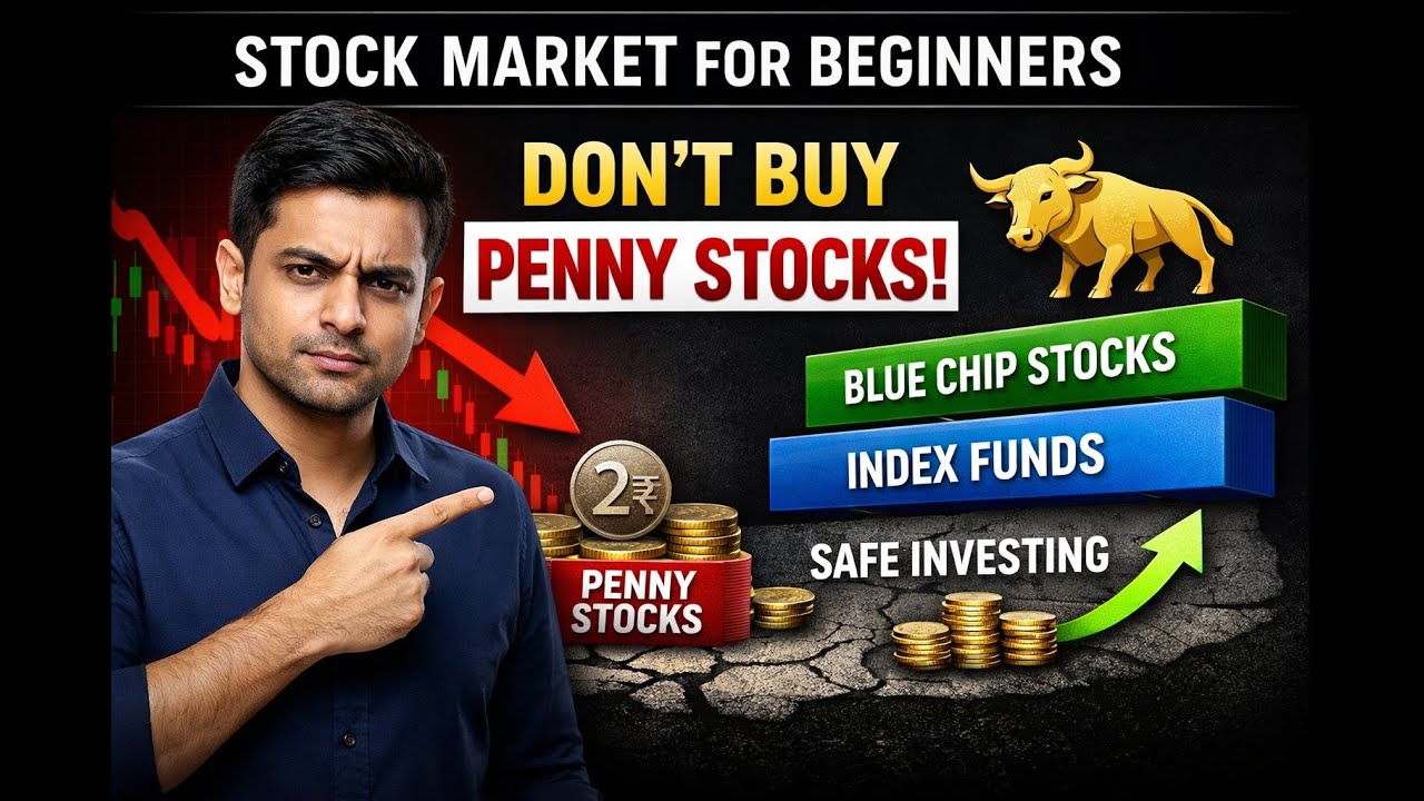 Stock Market for Beginners ⚠️ | Penny Stocks = Biggest Trap? 💸