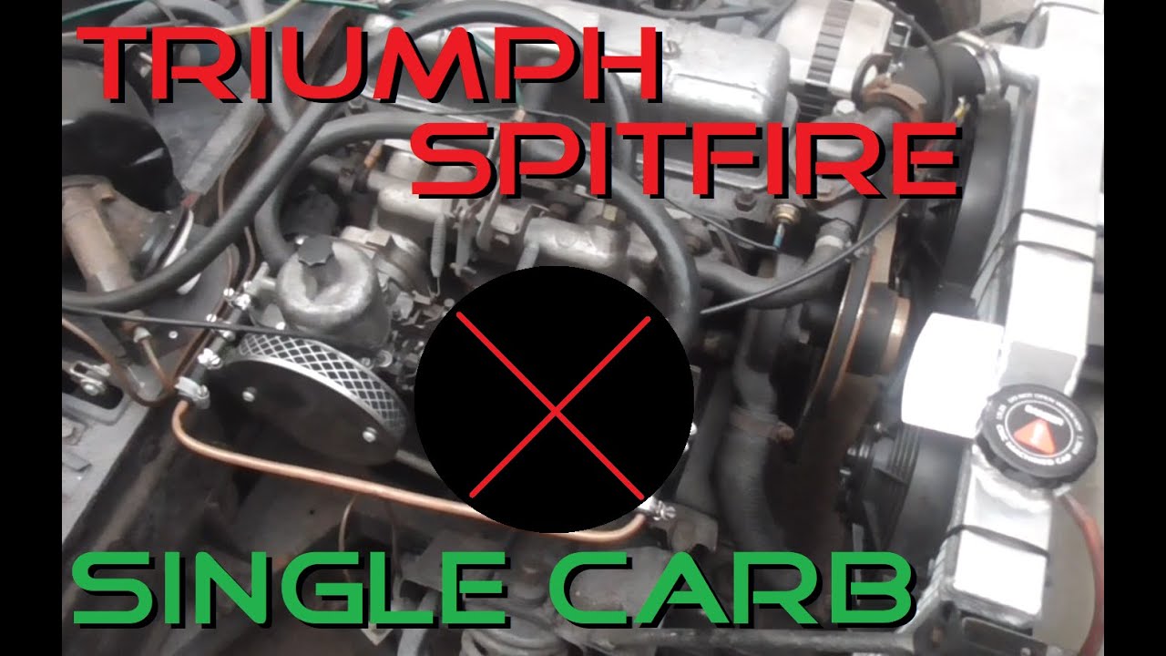 Triumph Spitfire | Single Carb Conversion | Part 1
