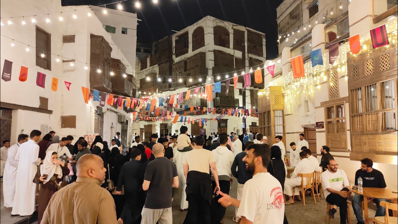 البلد جدة التاريخية موسم رمضان مدينة سياحية السعودية يوم الجمعة 12/9/1445 _ 22/3/2024 م