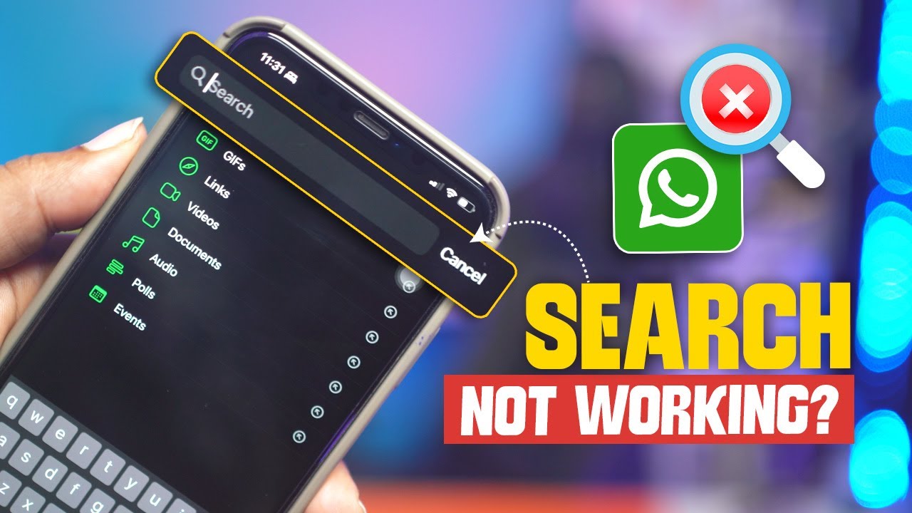 Как исправить ошибку «Поиск WhatsApp не работает» на iPhone | Устранение неполадок и исправление
