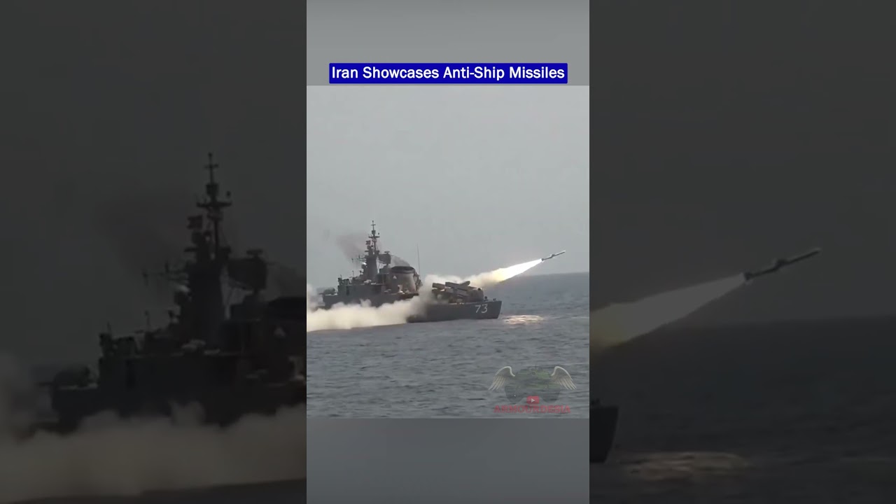 Iranian Naval Forces Display Missile Power in Live Firing Drill