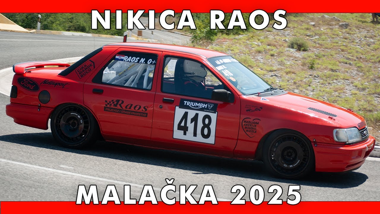 Nikica Raos - Ford Sierra - 28. Nagrada Malačke 2025 - Malačka