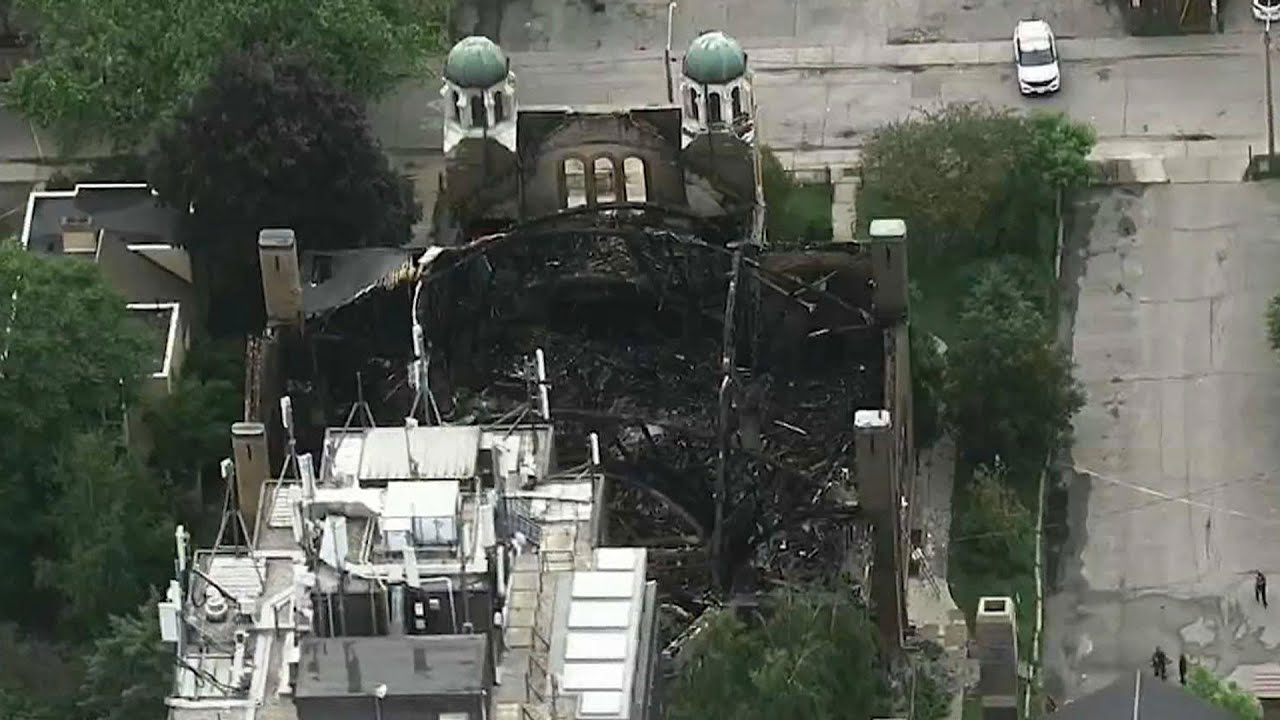 Group of Seven art lost in historic church fire in Toronto