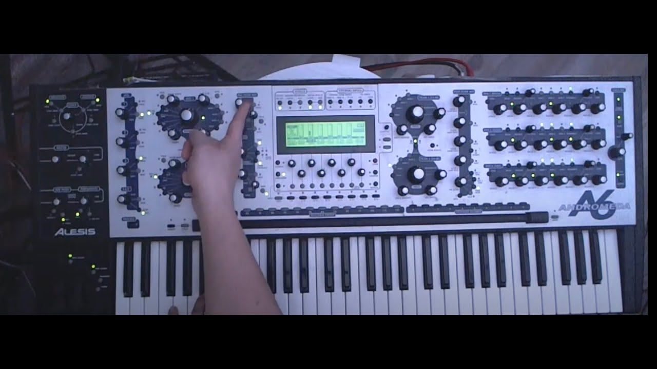 Alesis Andromeda A6 Synth Demo - SequencerTalk 80 - Synthesizer Discussions