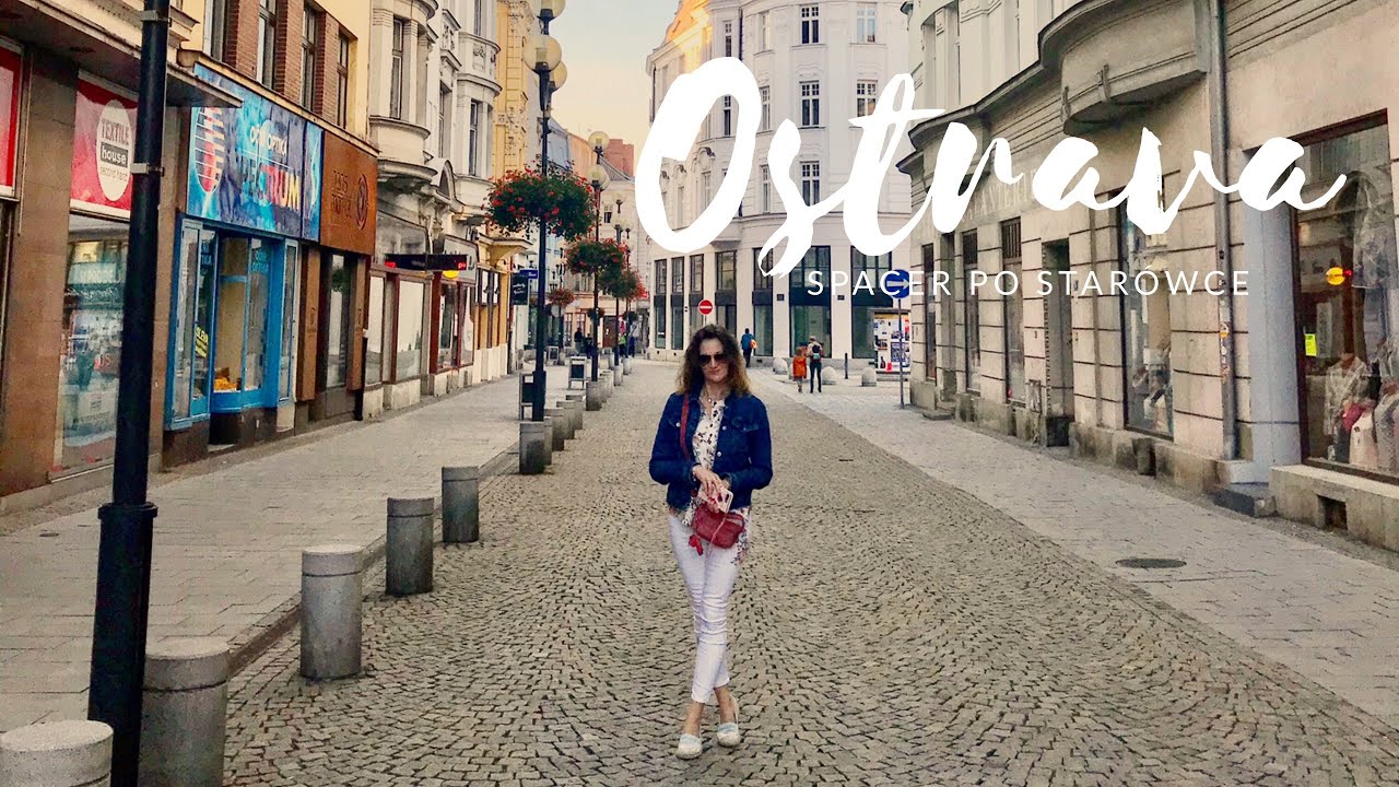 CZECHY 🇨🇿 | Ostrava - Spacer po starówce. Gdzie są ludzie i czemu tu tak pusto   [4K]
