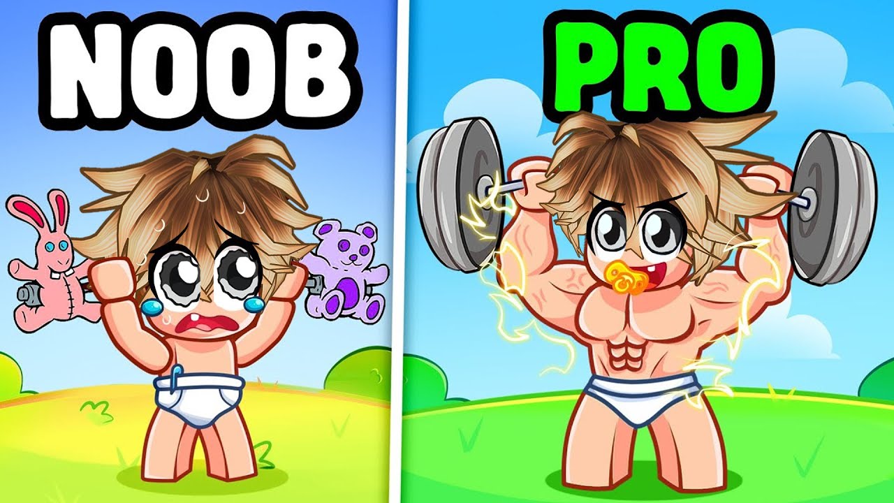 I Went NOOB to PRO in Strongest Baby Simulator
