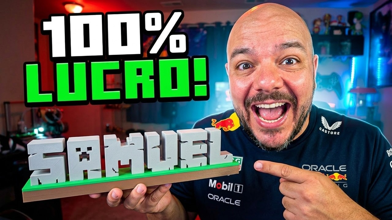100% de lucro com este profuto feito em 3D na Bmabulab A1!