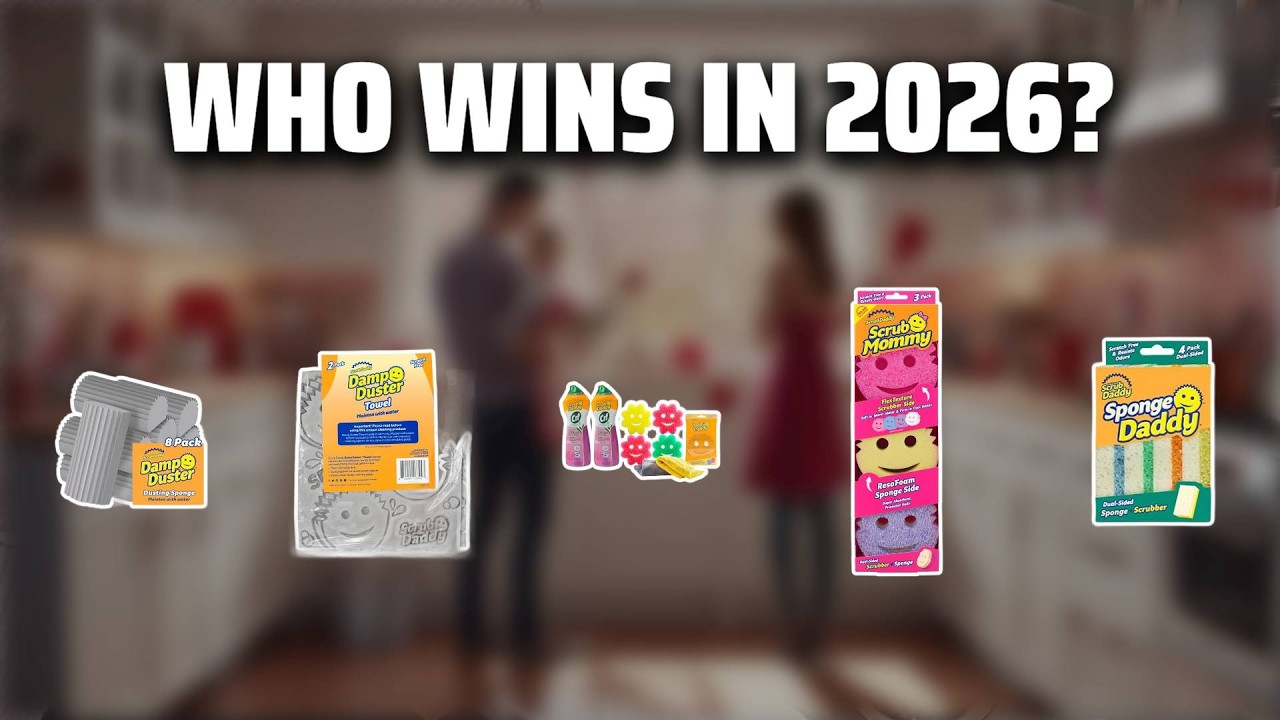 The Top 5 Best Valentine Scrub Daddy in 2026 - Must Watch Before Buying!