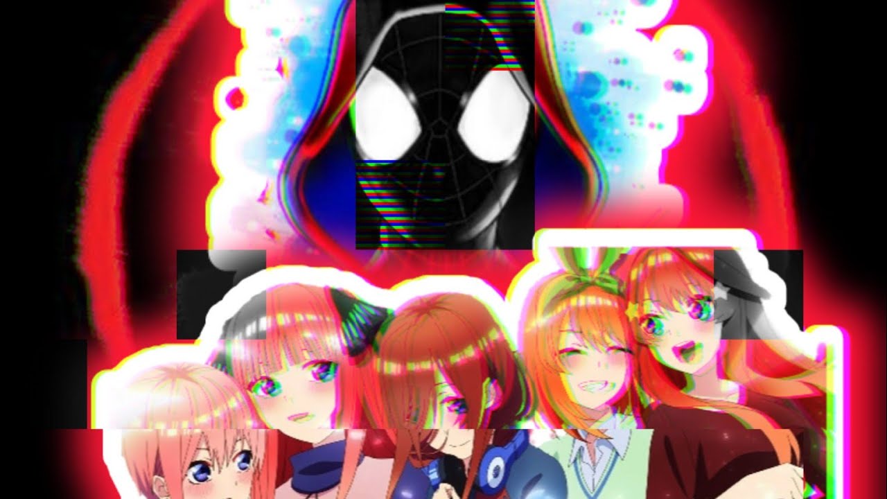 Spiderman en Gotoubun no hanayome Capitulo 1