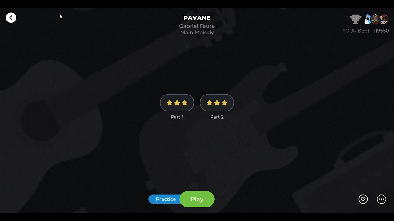 Pavane - Gabriel Faure - Yousician Level 5