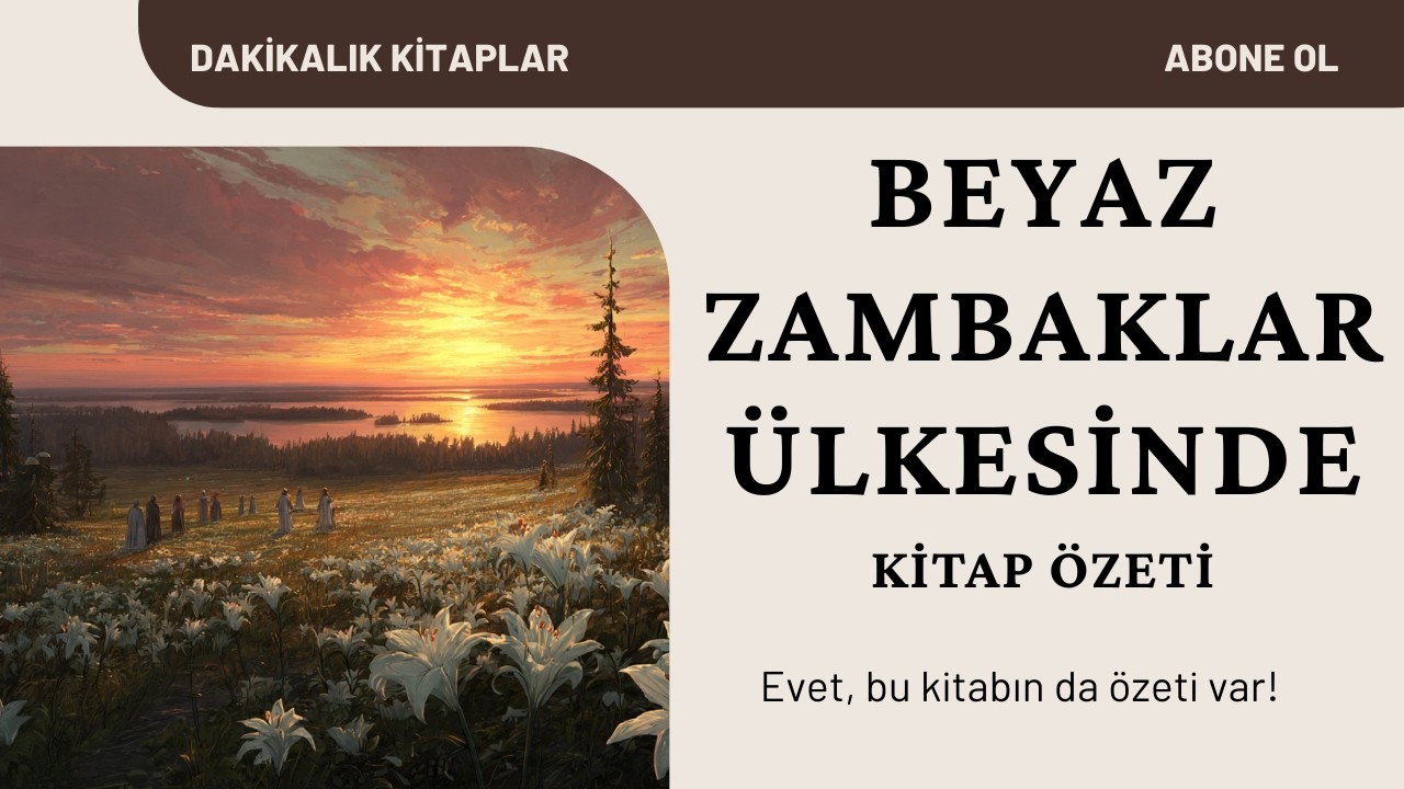 Beyaz Zambaklar Ülkesinde | Bir Milletin Uyanış Hikayesi | Kitap Özeti ve Anlamı