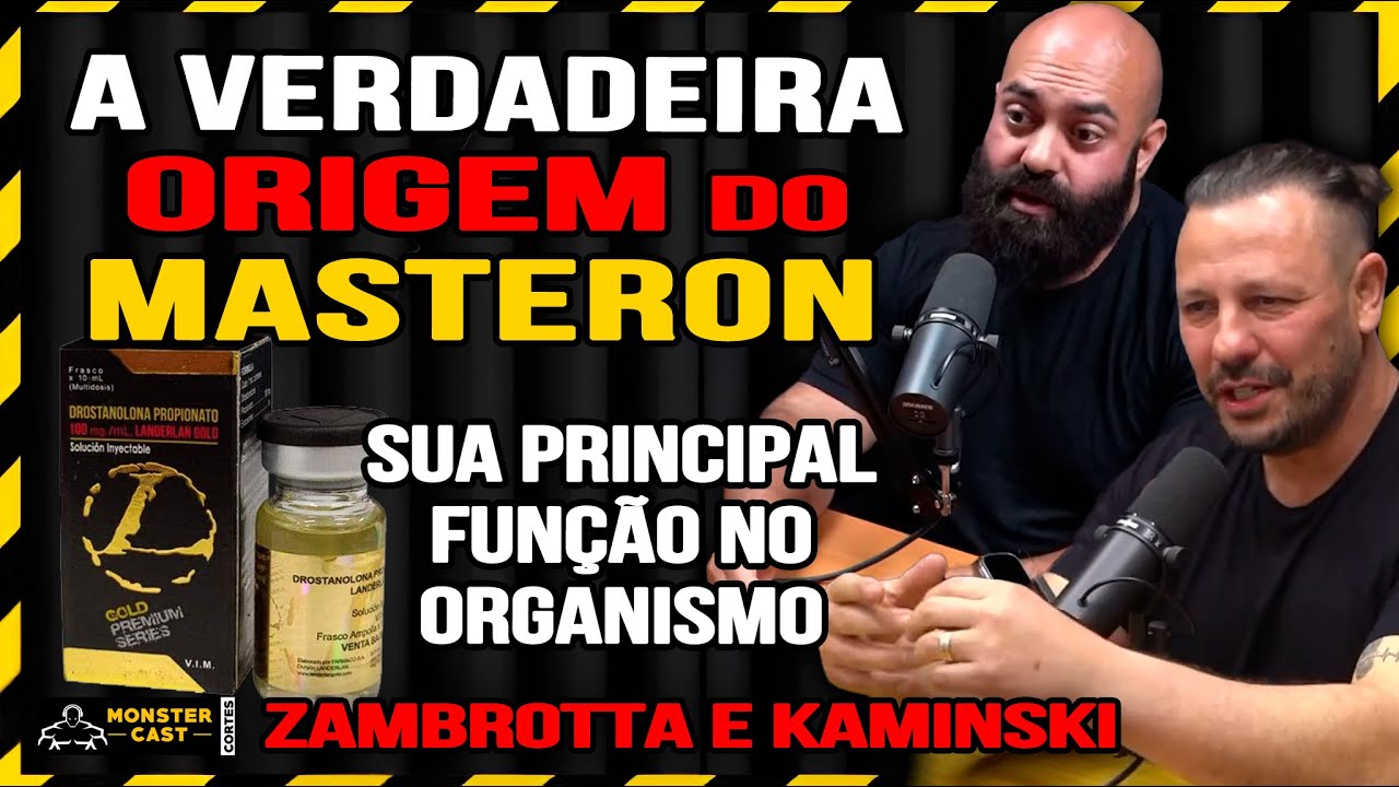 MASTERON: O QUE É E PARA QUE FOI CRIADO ! (propionato de drostanolona ) | ZAMBROTTA & KAMINSKI