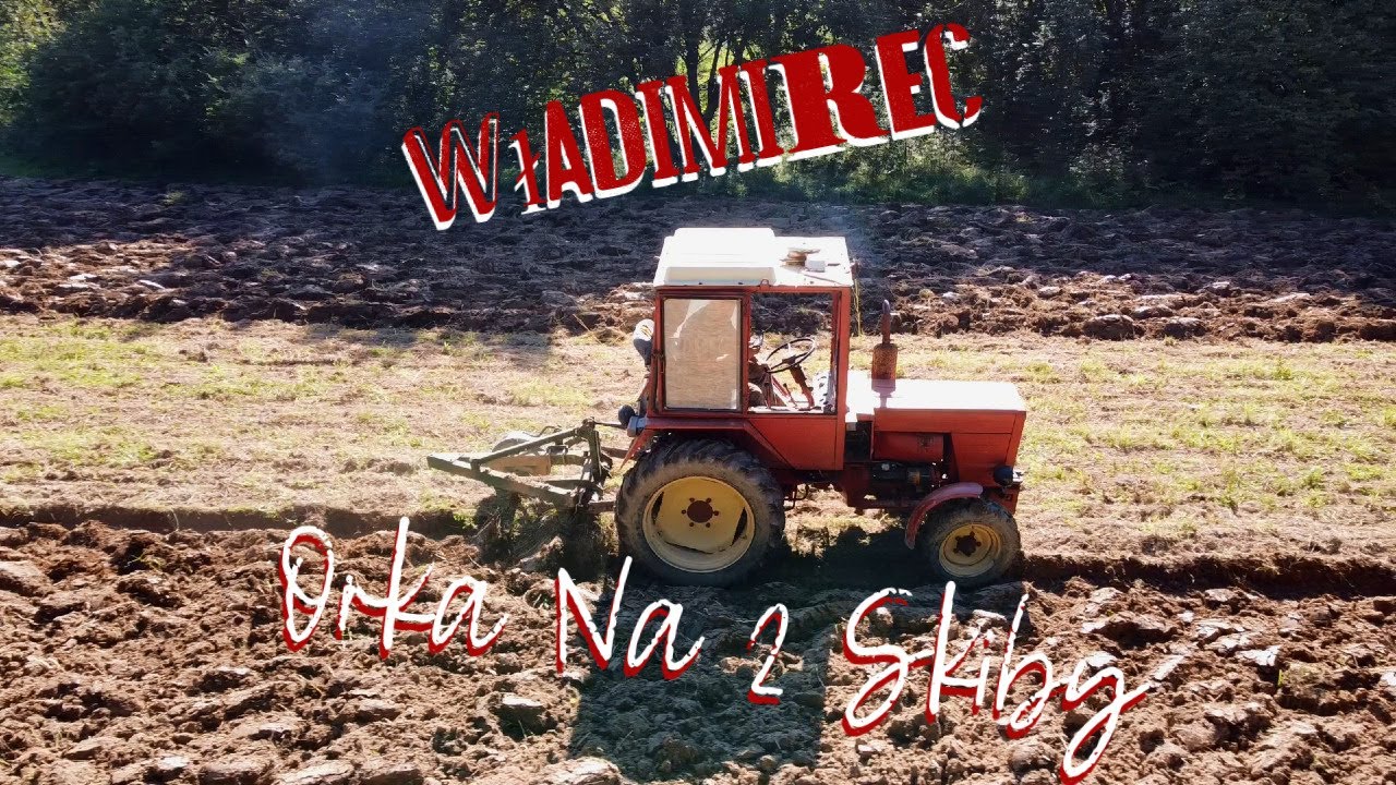 Władimirec T25 Orka na 2 skiby czyli Majster Uprawia pod siew/ciężka orka