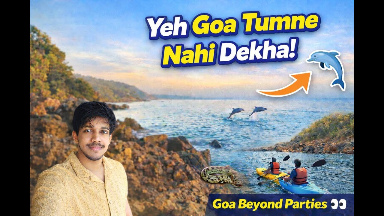 Exploring Goa Beyond Parties 🌊 | Peaceful & Underrated | Cabo De Rama Beach