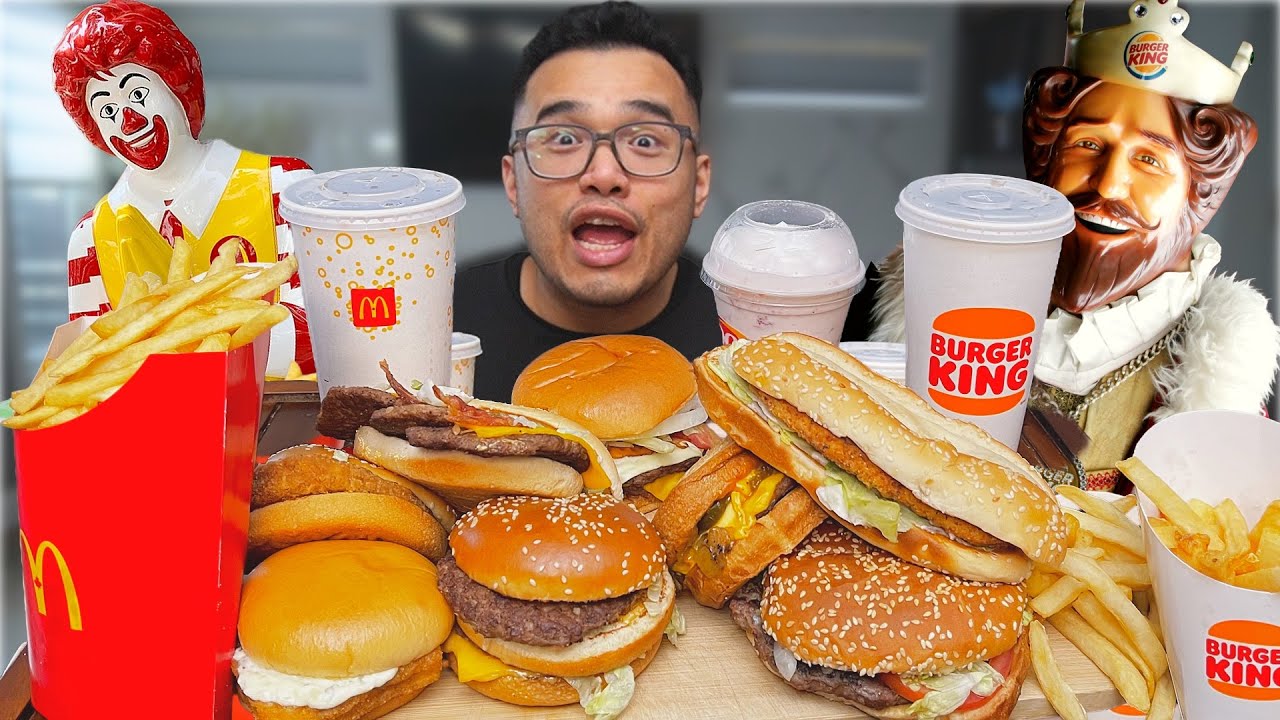 McDonald's против Burger King — битва двух гигантов фастфуда — у кого на самом деле лучше?