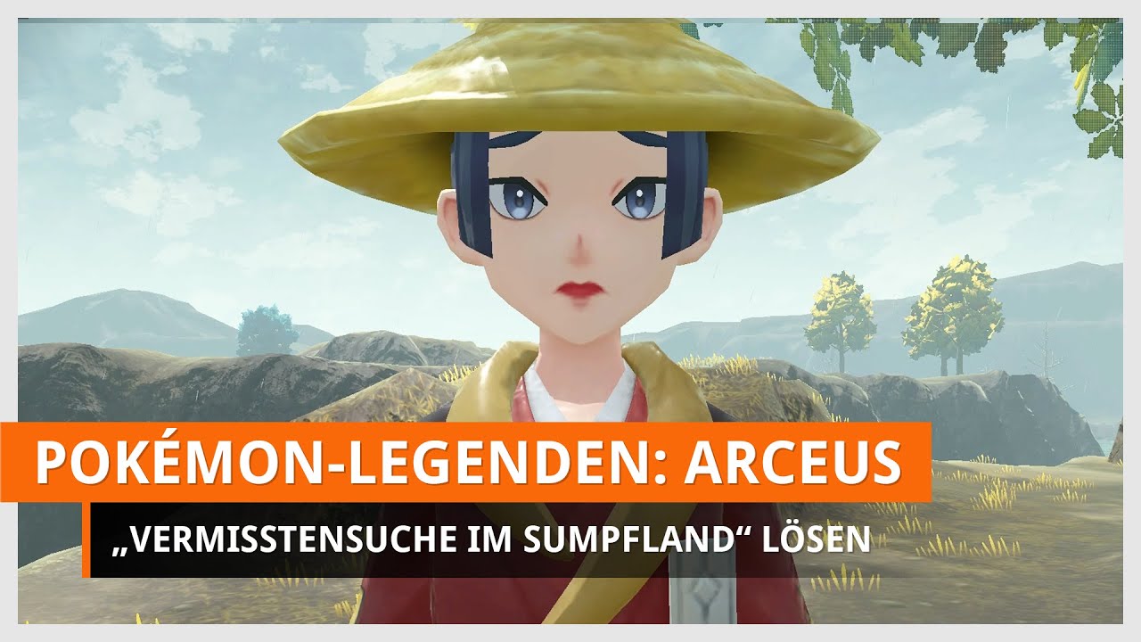 Pok&eacute;mon-Legenden Arceus: Vermisstensuche im Sumpfland (Nebenmission 38)