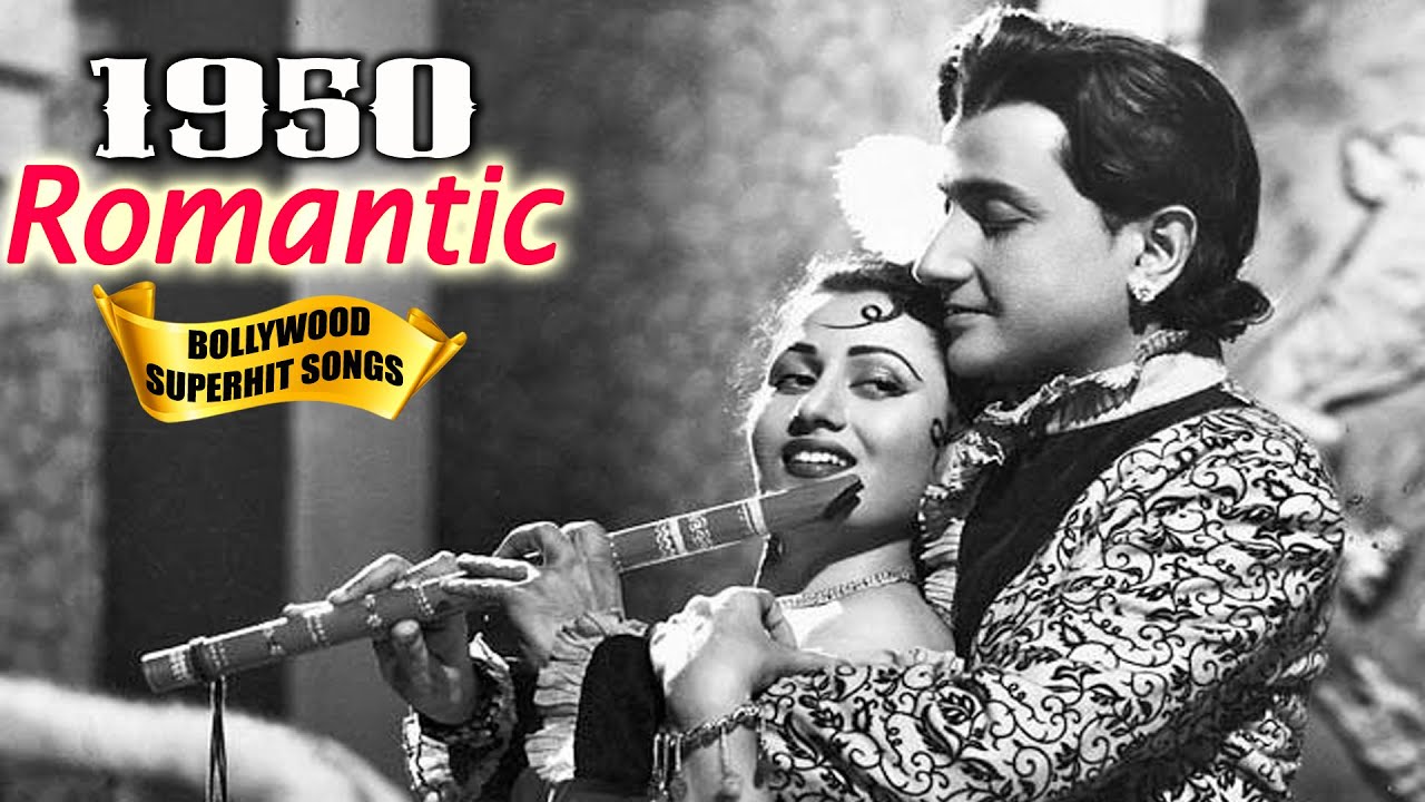 1950 Bollywood Romantic Songs Video - Old Superhit Gaane - Popular Hindi Songs
