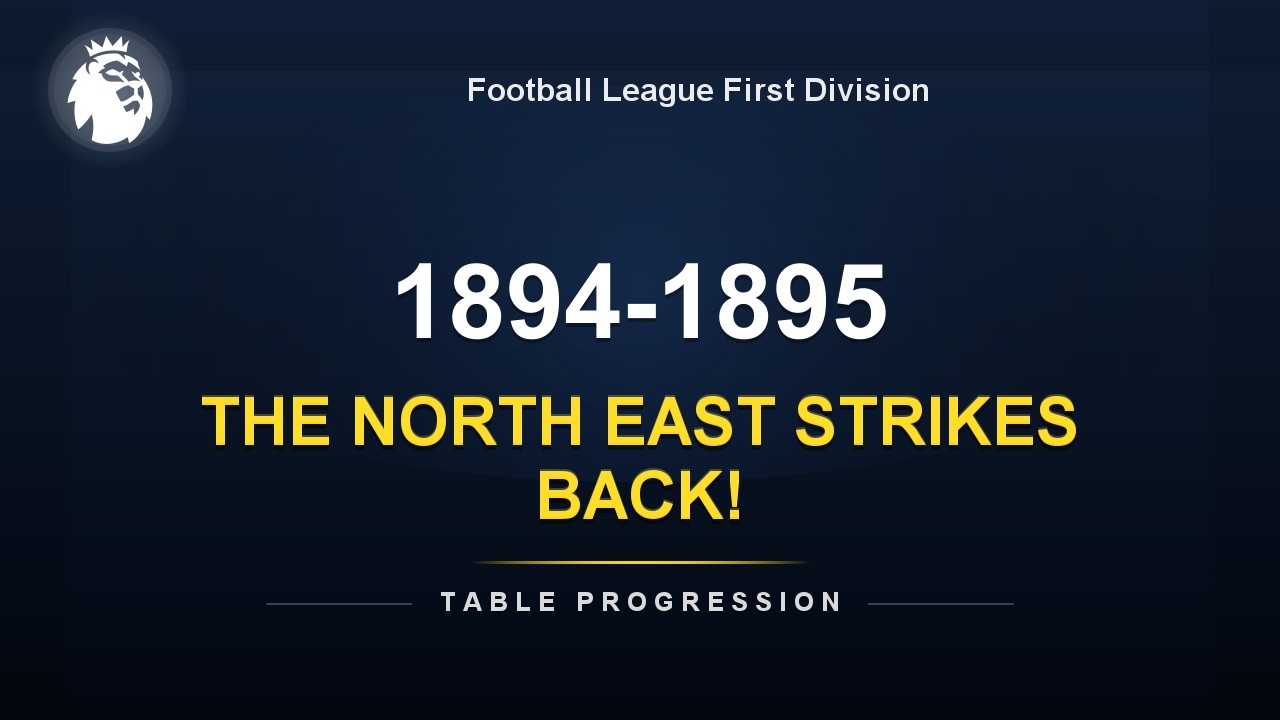 Premier League 1894-1895 | Table Progression & Title Race