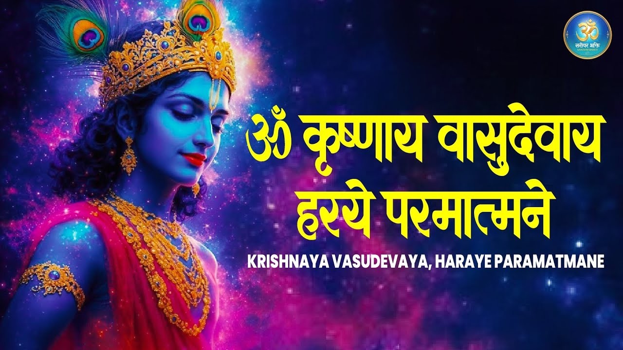 Krishnaya Vasudevaya Haraye Paramatmane | Chamatkari Krishna Mantra Jaap