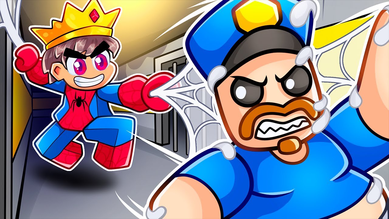 SPIDERMAN vs BARRY... Roblox!