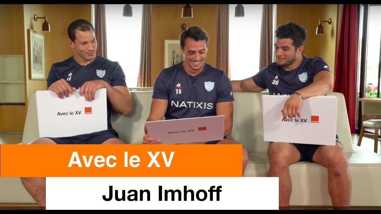 How French Are You Juan Imhoff ? - Team Orange Rugby