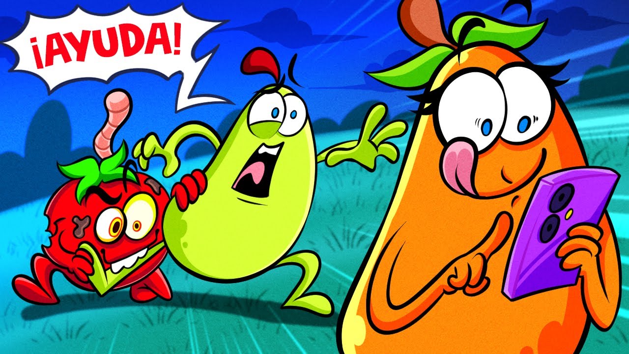 Diversión Espeluznante con Zombis | Aventuras Hilarantes de las Frutas