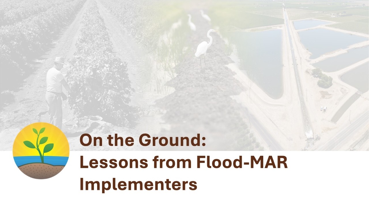 Forum 2025 | Day 1 On the Ground Lessons from Flood-MAR Implementers