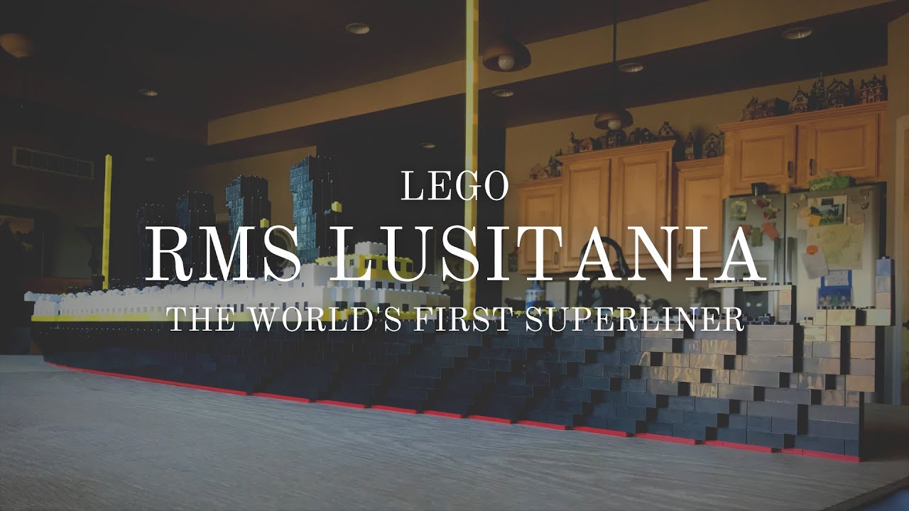 LEGO RMS Lusitania (with mini documentary)