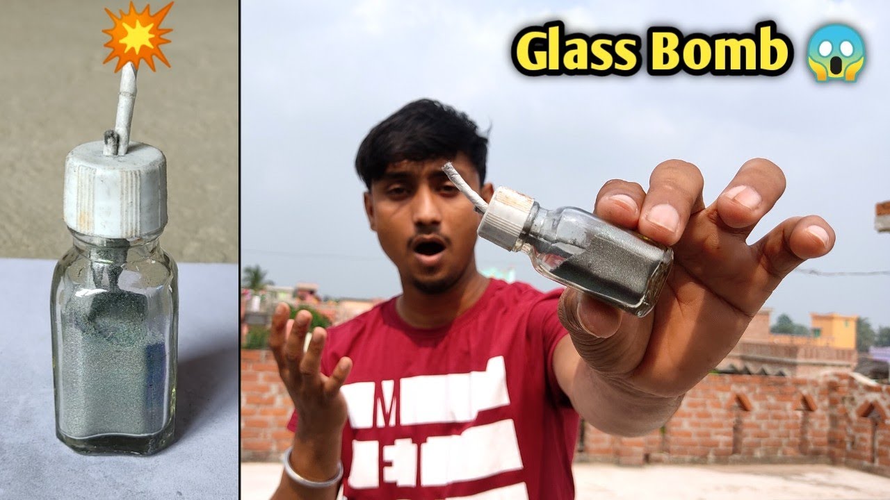 Dangerous Experiment 💥 GLASS BOMB 💣 | Diwali Special - कांच का बम | Diwali Pataka