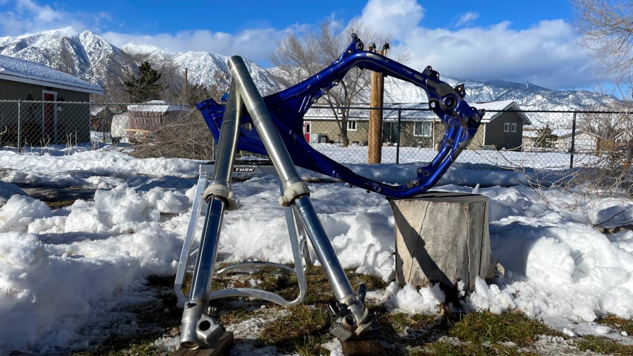 Разборка Yamaha YZ426F 2002 года! | YZ426F Build 1