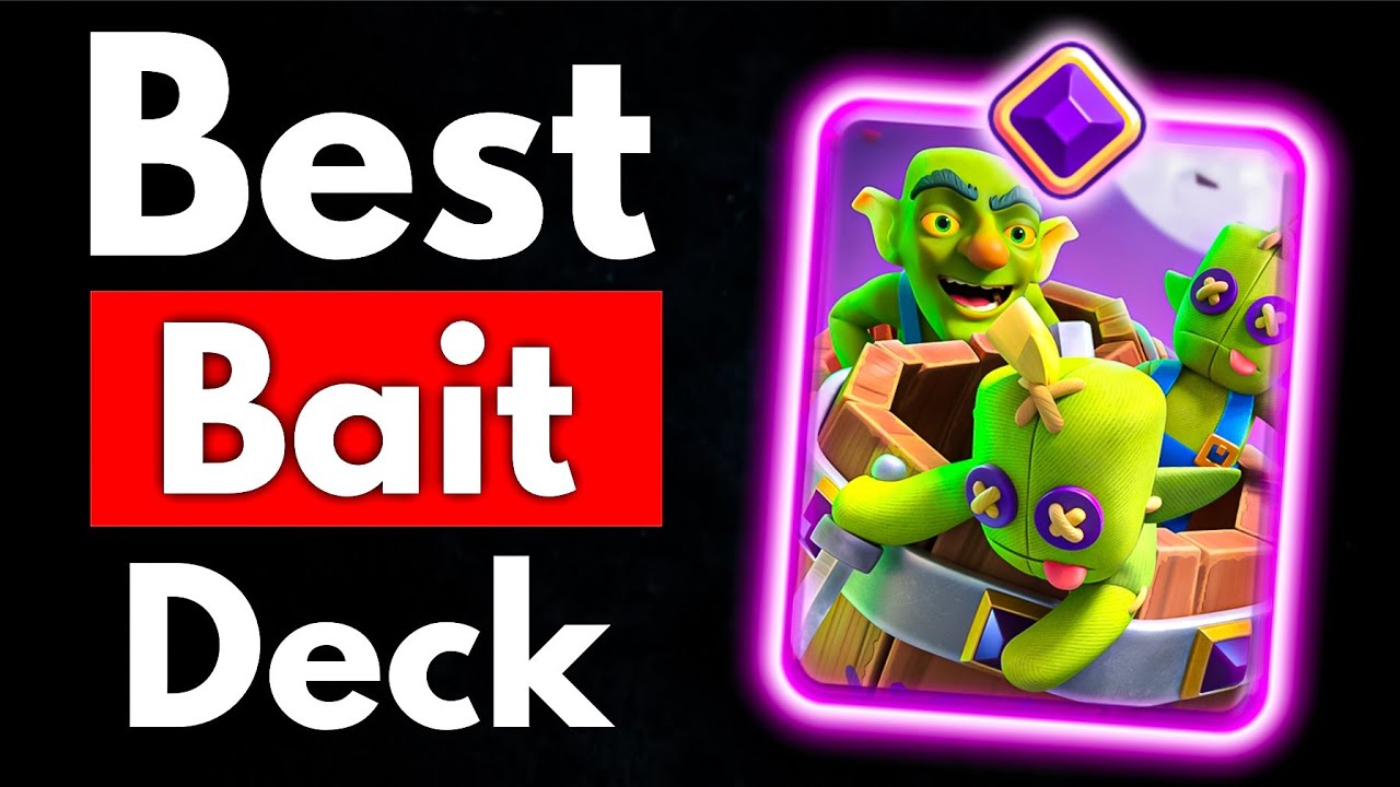 #1 BEST Log Bait Deck in Clash Royale