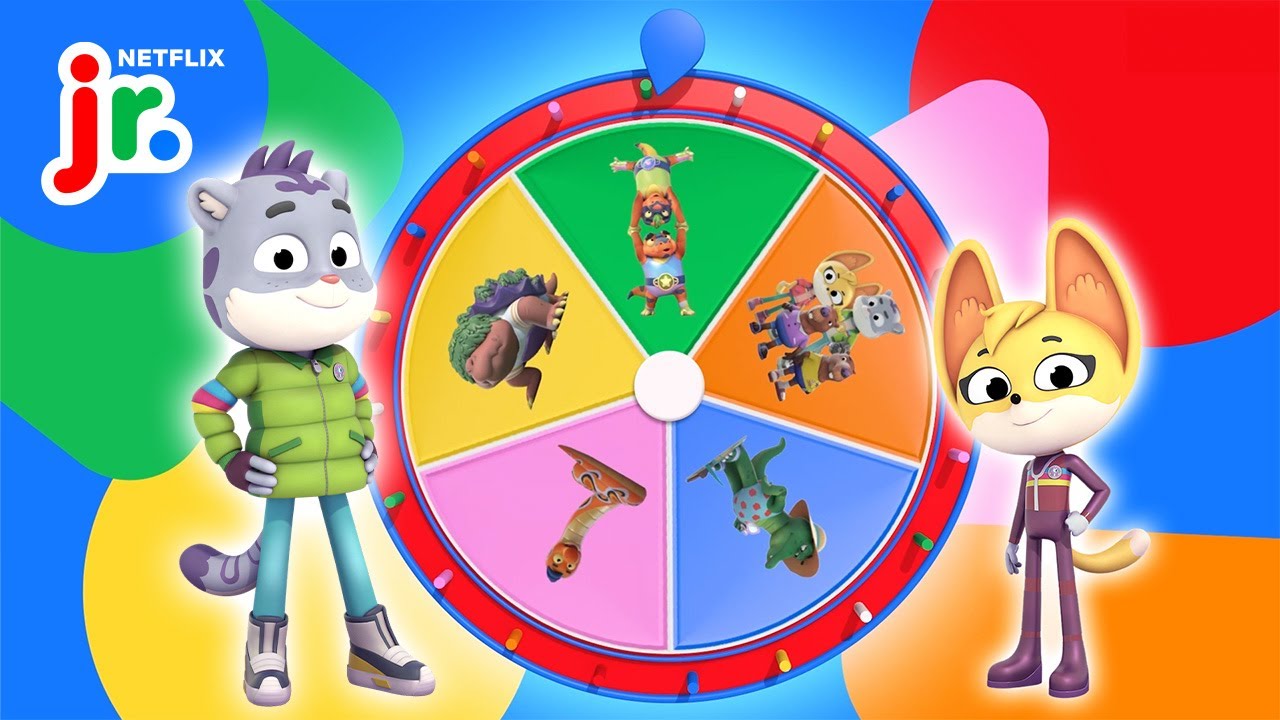 Mystery Wheel of Reptiles! 🐍 The Creature Cases | Netflix Jr
