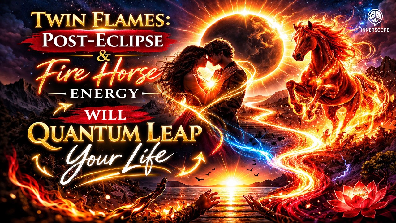 TWIN FLAMES: Post-Eclipse & Fire Horse Energy Will Quantum Leap Your Life