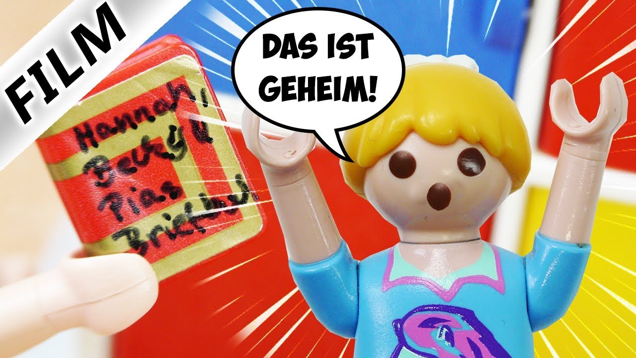 Playmobil Film deutsch | GEHEIMES BRIEFBUCH gerät in die falschen Hände | Kinderserie Familie Vogel