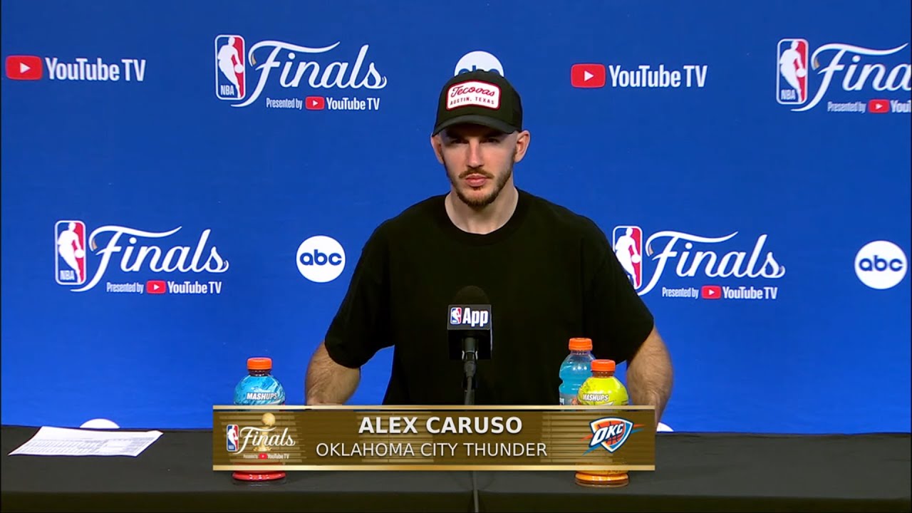 Alex Caruso's FULL Post Game Interview after NBA Finals Game 4 VICTORY vs. Indiana Pacers