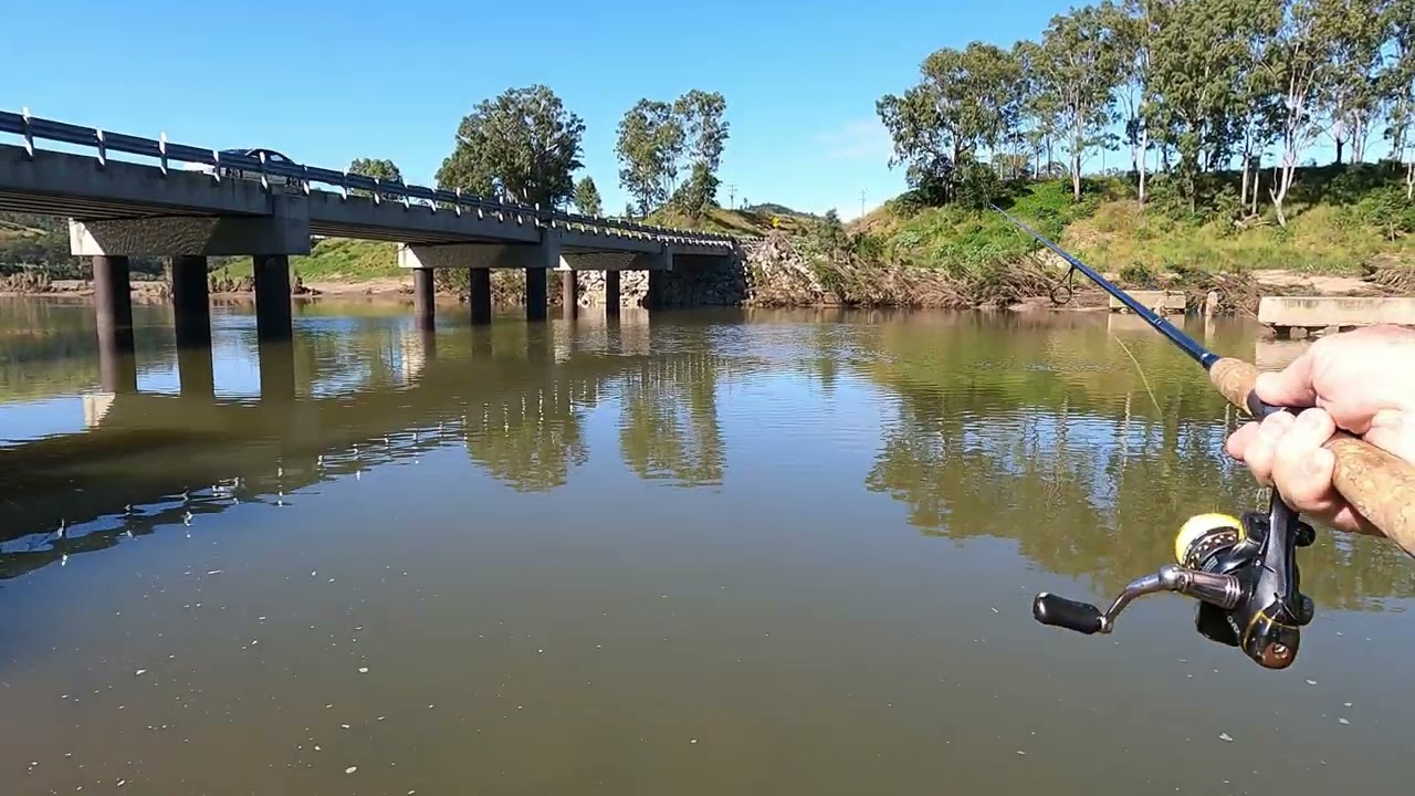 Fishing Upper Brisbane River Post Flood  2022
