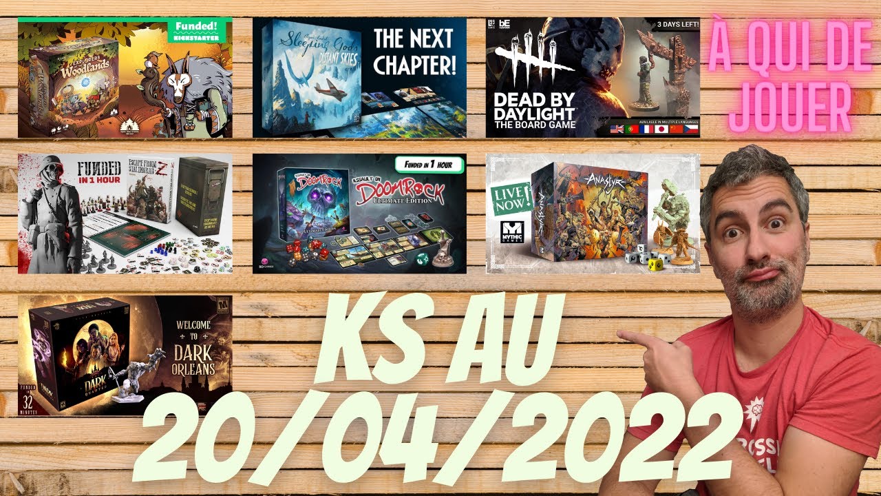 Actualités des jeux de sociétés en date du 20042022 - FR - À qui de jouer