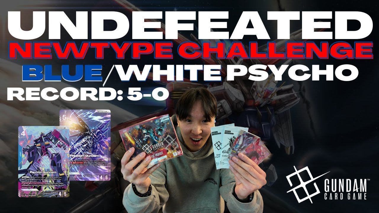 🔵⚪️ BW Psycho Freedom UNDEFEATED Newtype Challenge 3 | Gameplay + Commentary December 27 2025